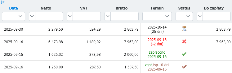 Kontrola płatności i windykacja